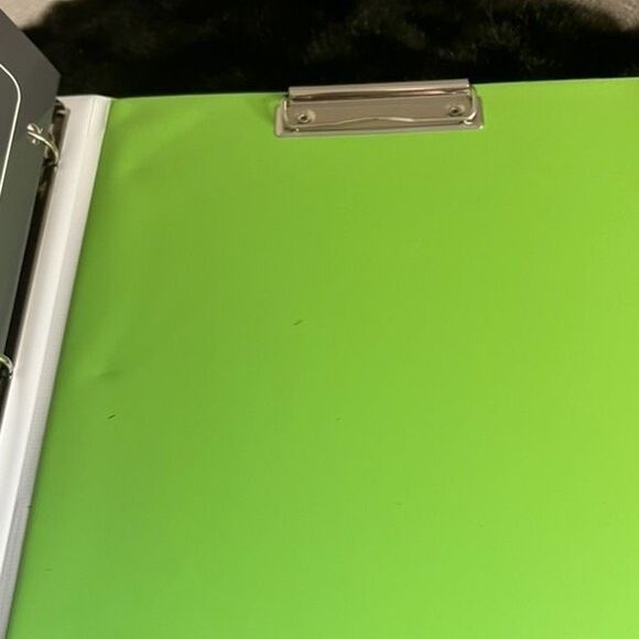 Trapper Keeper Organizer Binder Retro Purple Leopard With Boombox - Picture 8 of 8